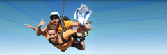 Tandem Skydiving Jump