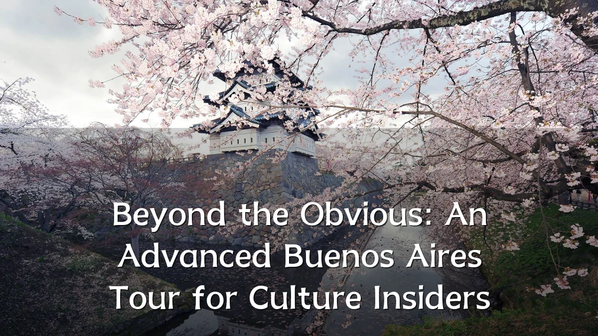 Beyond the Obvious: An Advanced Buenos Aires Tour for Culture Insiders