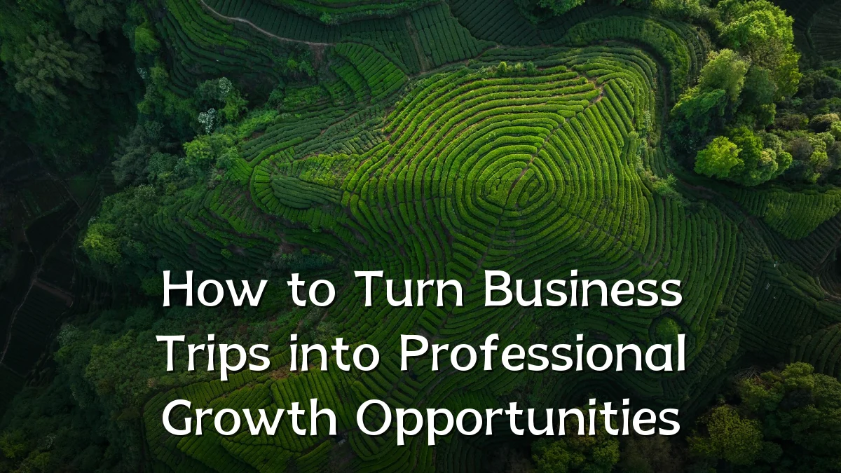 How to Turn Business Trips into Professional Growth Opportunities