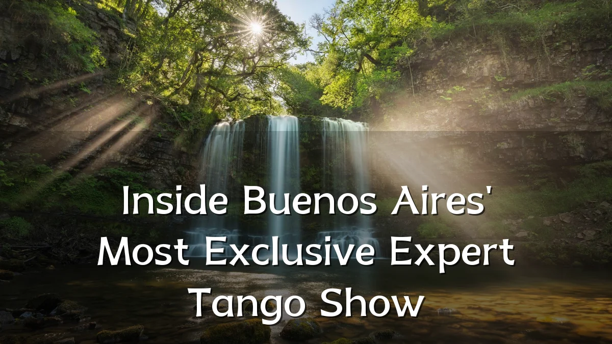 Inside Buenos Aires' Most Exclusive Expert Tango Show