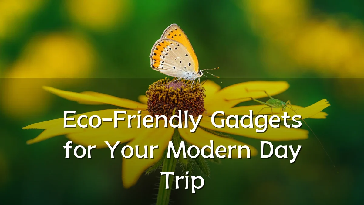 Eco-Friendly Gadgets for Your Modern Day Trip