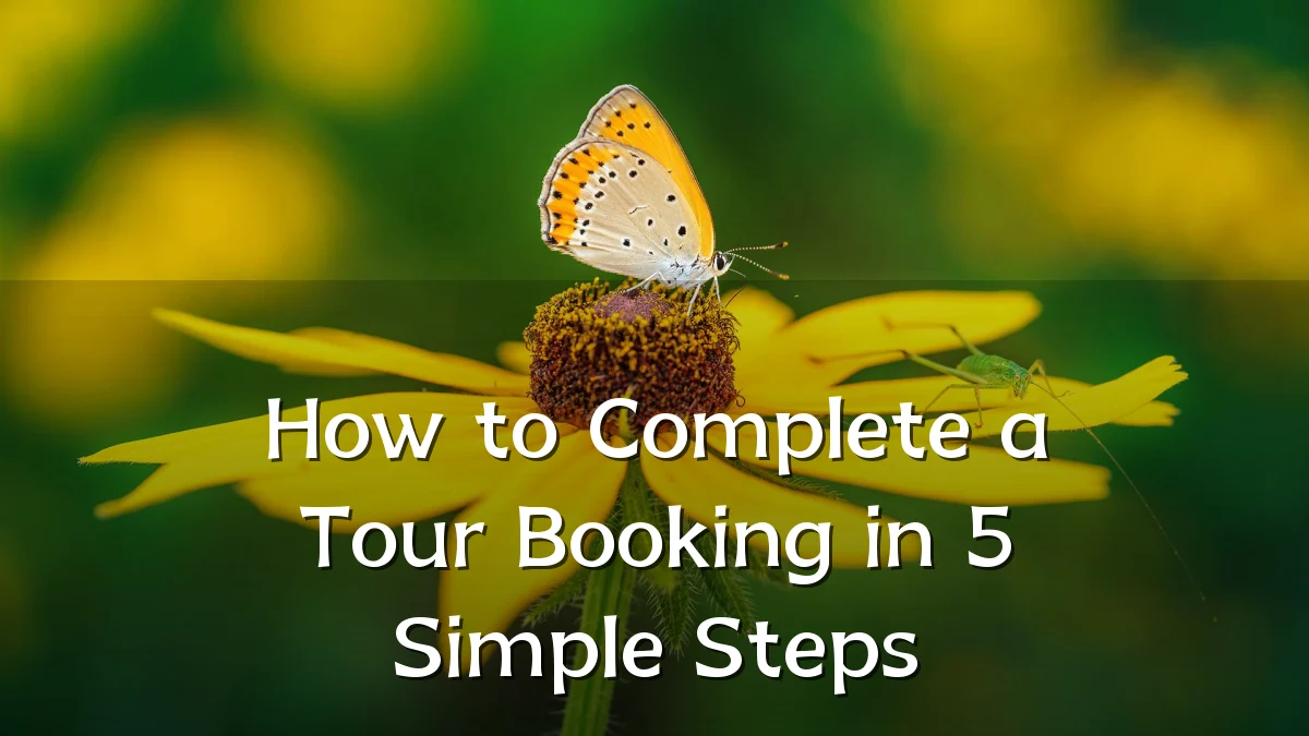 How to Complete a Tour Booking in 5 Simple Steps