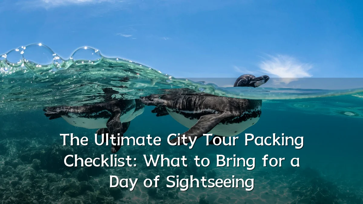 The Ultimate City Tour Packing Checklist: What to Bring for a Day of Sightseeing